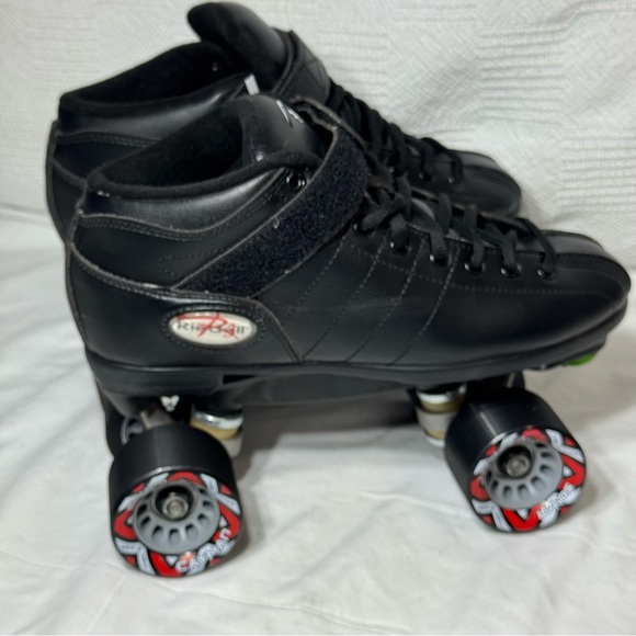 Riedell R3 Cayman Roller Skates Quad Skate for Indoor/Outdoor Black 9 Adult New - Picture 2 of 8